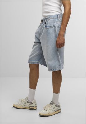 Shorts med dragkedja – lightbluewashed