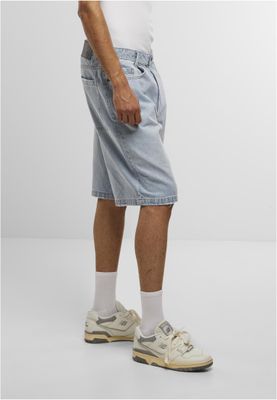 Shorts med dragkedja – lightbluewashed
