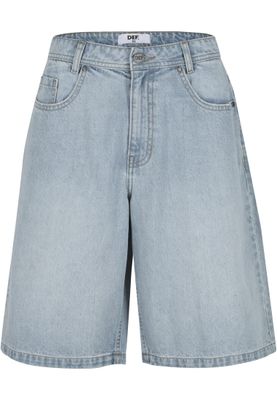 Shorts med dragkedja – lightbluewashed