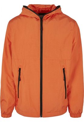 Windbreaker with long zipper