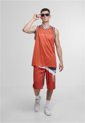 Shorts i red clay/vit/jet black – Dangerous DNGRS