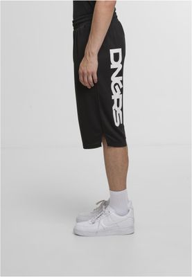Shorts med dragsko – jet black