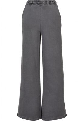 adies Heavy Terry Garment Dye Slit Pants
