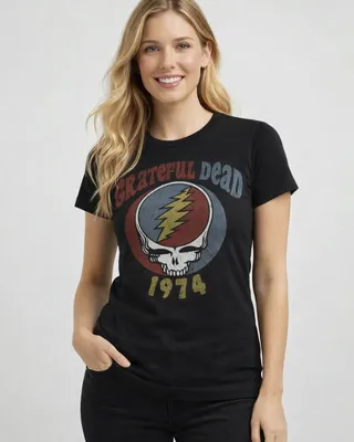 Grateful Dead 1974 Tour Girly Tee