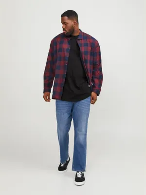 Svart Plus Size T-shirt Jack & Jones