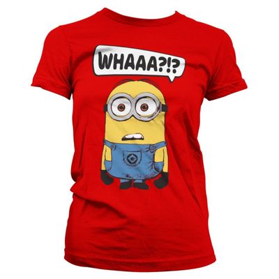 Minions - Whaaa?!? tjej T-shirt