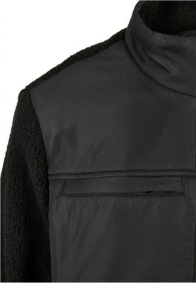 Patched Sherpa Jacket