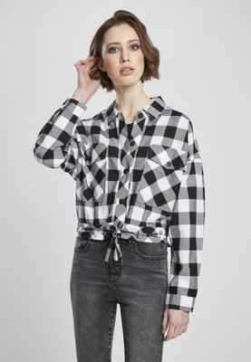 Kort oversize skjortjacka dam