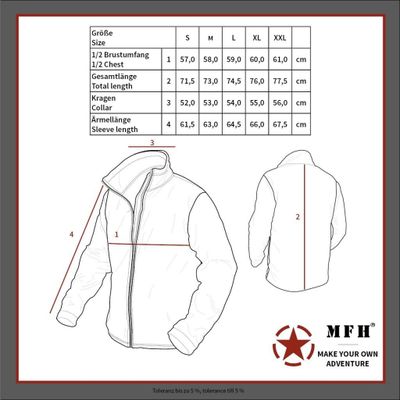 Fleece jacket Arber