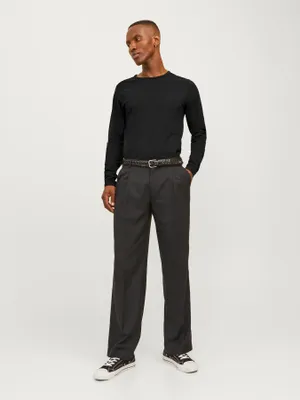 Stretchfit longsleeve herr