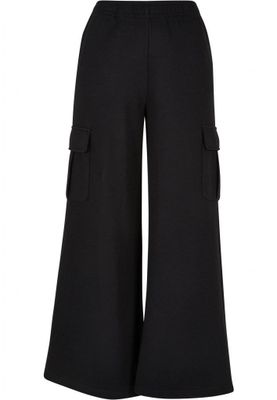 High waisted cargo style trousers for women