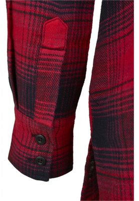 Checkered shirt dress