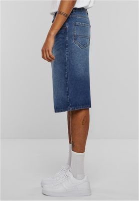90-tals jeansshorts med oversize passform