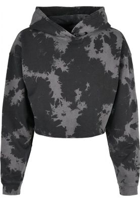 Short hoodie in batik pattern ladies