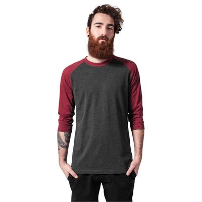 Contrast 3/4 t-shirt