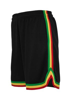Sporty shorts with stripe mens