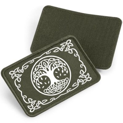 Yggdrasil - fabric patch with Velcro