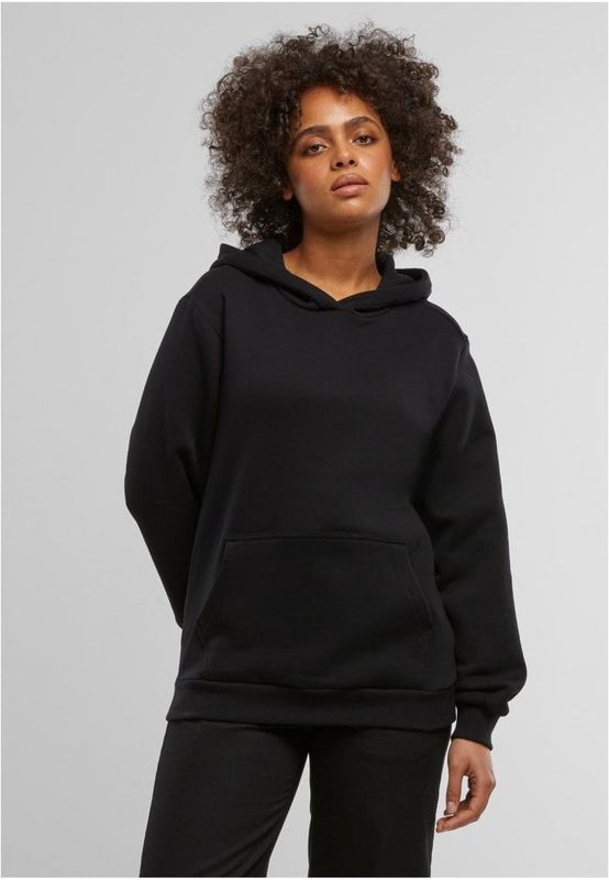 Ladies Organic Loose Brushed Fleece Hoody