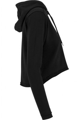 Kort hoodie dam