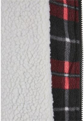 Lumberjack jacket with teddy lining
