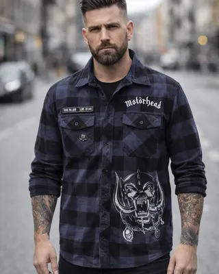 Motörhead Flanellskjorta