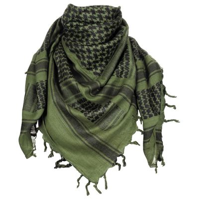 Olive/black shemagh