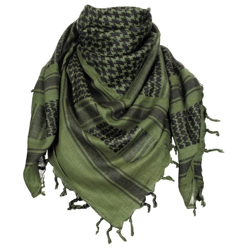 Olive/black shemagh