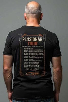 Pensionär Tour T-shirt