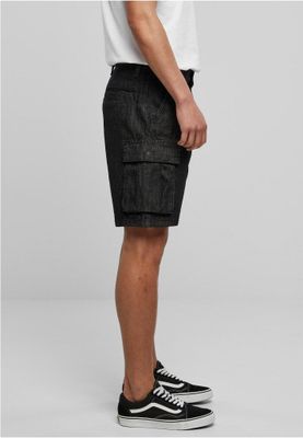 Organic cargo shorts in jeans for men