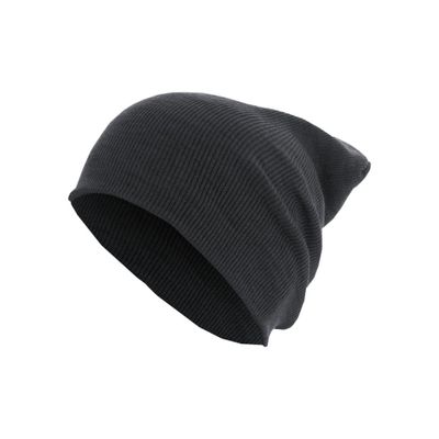 Ribbed beanie long