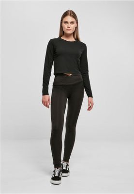 Ladies Recycled V Waist Leggings
