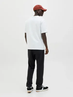 Svarta joggingbyxor herr – relaxed fit