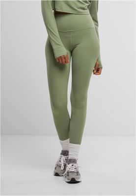 Sportleggings för damer med bred midja och slimmad passform