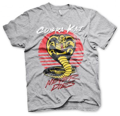 Cobra Kai T-shirt - Cobra Kai Never Dies
