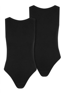 Ribbed sleeveless body - ladies - 2-pack