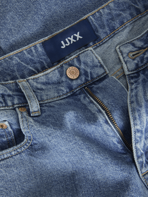 Högmidjade wide leg jeans dam