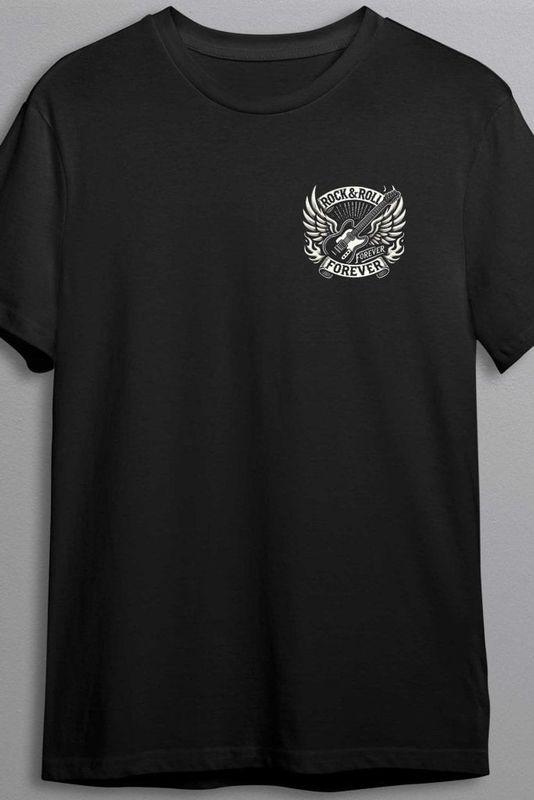 Rock guitar tee