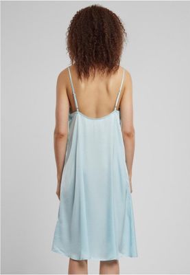 Slip dress in viscose satin