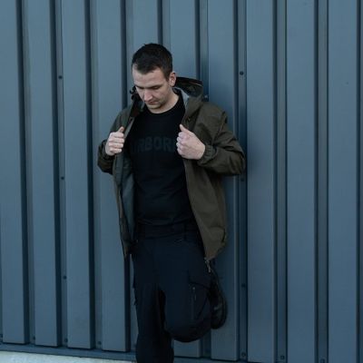 Waterproof shell jacket - men