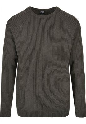 Ribbed Raglan Sweater