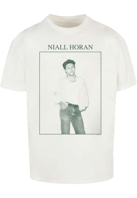 Niall Horan foto Niall Horan - Natural Photo Heavy Oversize Tee T-shirt – ready for dye