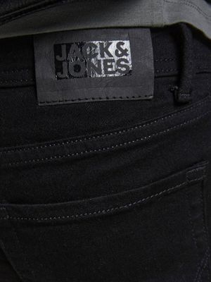 Black skinny fit jeans JJ children