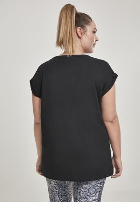 T-shirt med V-udskæring til kvinder