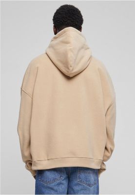 Oversized Polar Fleece Half Zip Hoody