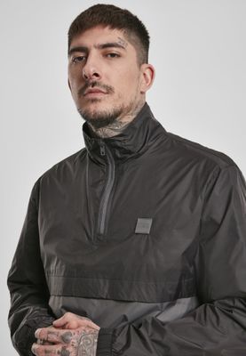 Pull over jacket with collar