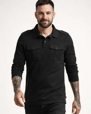 Jersey Poloshirt Willis longsleeve