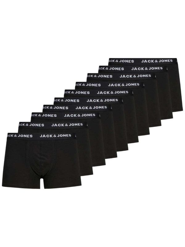 10-pack of black boxer shorts Jack & Jones