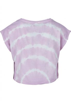 Short t-shirt with batik print ladies
