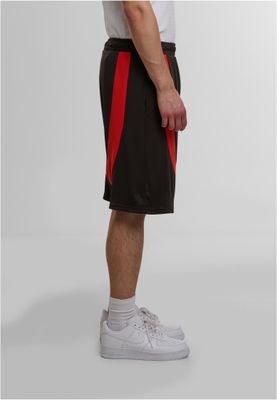 Shorts med ecko Unltd. Cuts – svart/röd