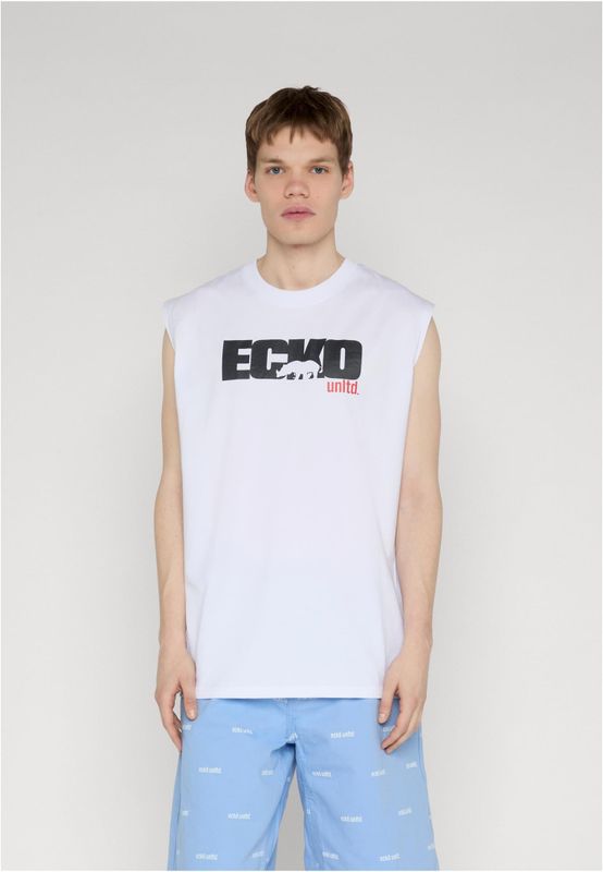 Topp i vit bomull – Ecko Unltd.